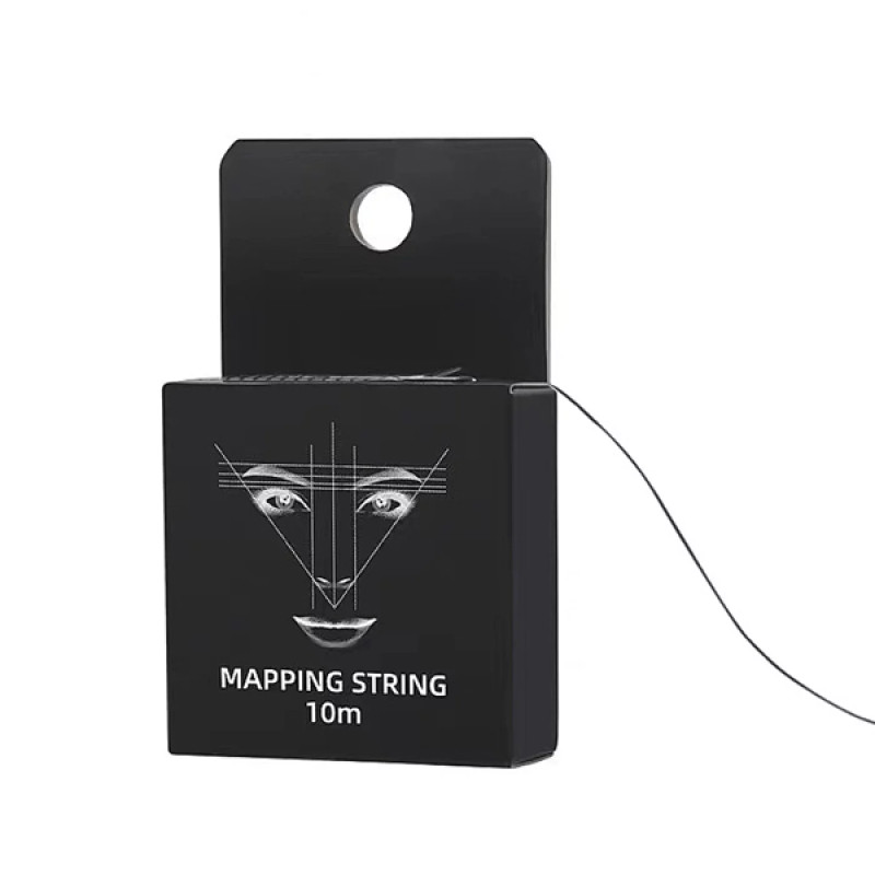 Noir - Fil de dessin préparatoire pré-encré