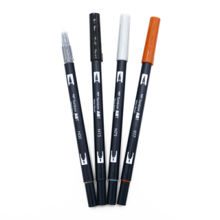 Feutre de couleur neutre à l'Unité ou en Pochette | Tombow