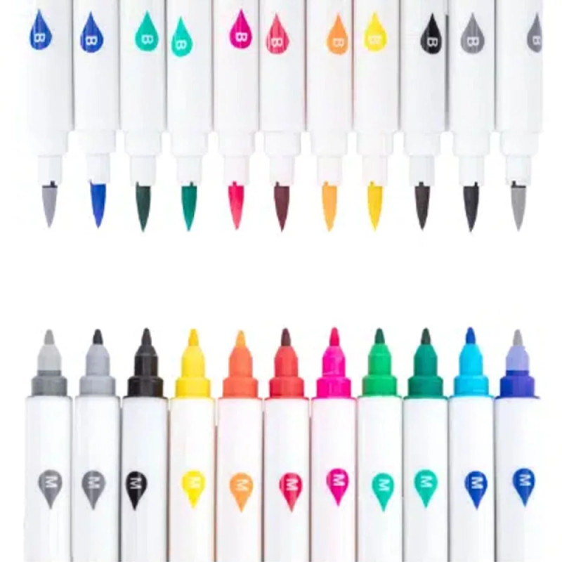 Feutre double pointe | Squidster Tattoo