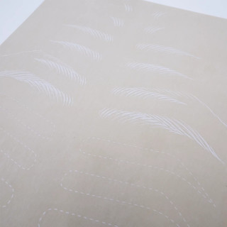 Peau synthétique pour tracé sourcils |Inovel