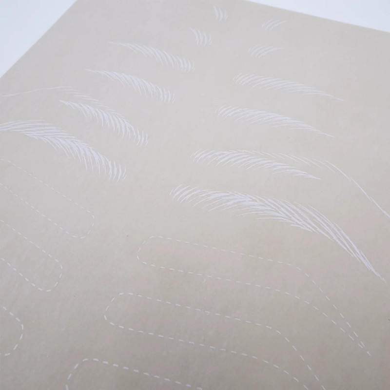 Peau synthétique pour tracé sourcils |Inovel