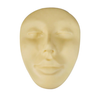 Peau synthétique silicone relief visage 3D | Inovel