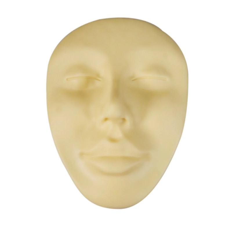 Peau synthétique silicone relief visage 3D | Inovel