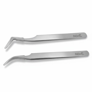 Pince acier inoxydable pour extension cils | Inovel