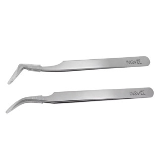 Pince acier inoxydable pour extension cils | Inovel