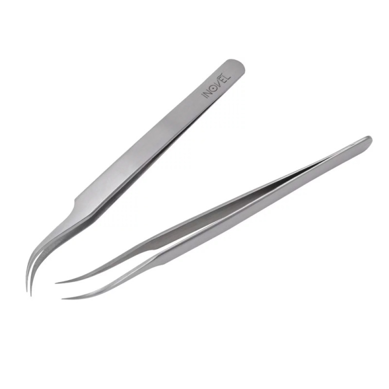 Pince acier inoxydable pour extension cils | Inovel