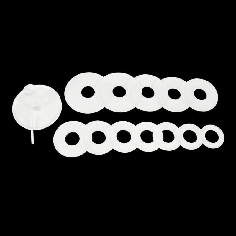 Pochoir pour traçage d'aréoles réutilisables (formes + support) | Biotic Phocéa