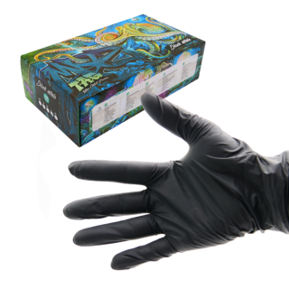 Gants nitrile noirs Tag - non poudrés | Itc