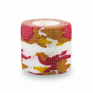 Bande de protection manchon - camouflage rouge | Itc