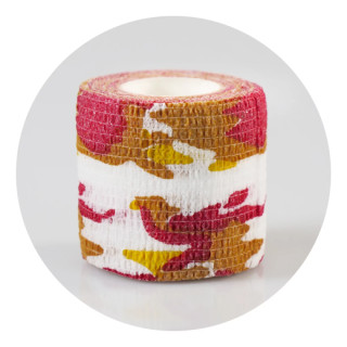 Bande de protection manchon - camouflage rouge | Itc