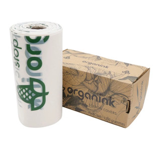 Boite de protections desserte Blanche Biodégradable 44m  | ORGANINK