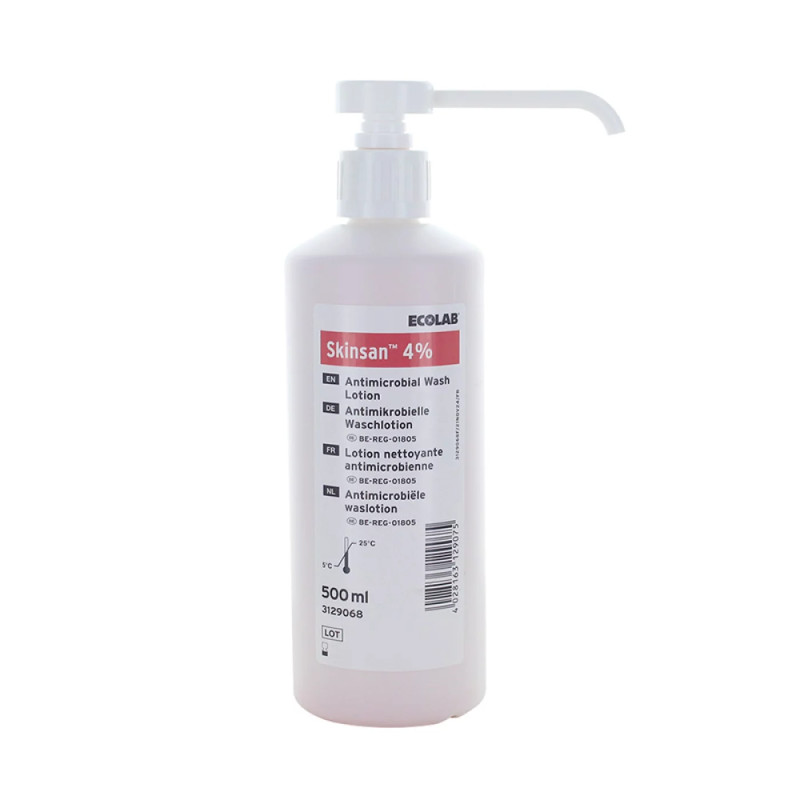 Lotion lavante antimicrobienne Skinsan 4%  | Ecolab