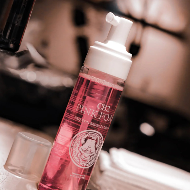 Mousse Nettoyante | CB2 Pink par Aloe Tattoo
