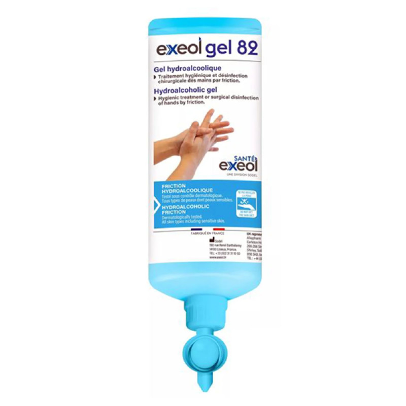 Gel Hydroalcoolique Gel 82 | Exeol