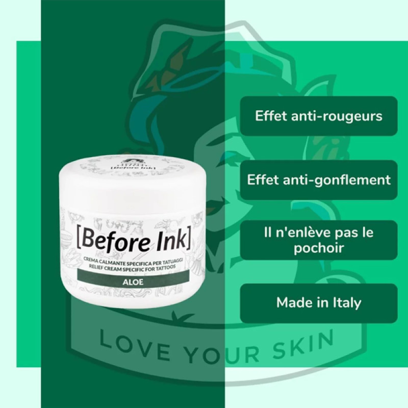Crème Apaisante tattoo Before Ink | Tattoo Defender