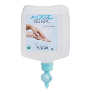 Gel Hydroalcoolique AniosGel 85 NPC - Flacon Ariless 1 L | Anios
