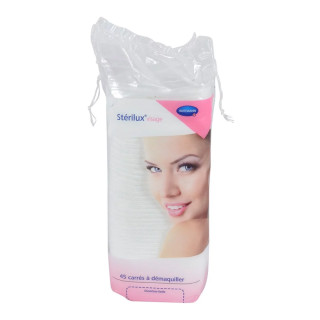 Sachet de carrés à démaquiller | Sterilux