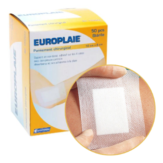 Boîte de 50 Pansements Chirurgicals Stériles  | Europlaie