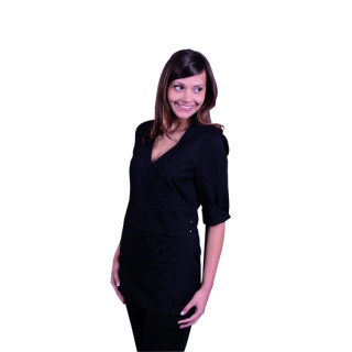 Tunique de travail noire | Cecilia