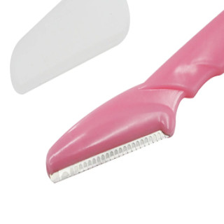 1 rasoir à usage unique manche plastique lame acier 35mm