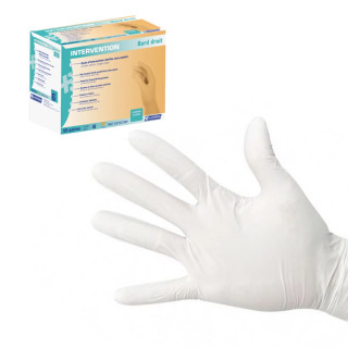 Gants latex stériles blancs - non poudrés | Euromedis