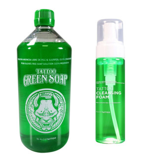 Green Soap Prêt à l'emploi | Aloe Tattoo