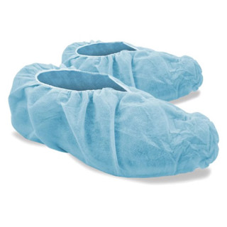 Couvres chaussures bleus