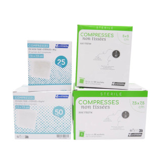 Compresses Stériles non-tissées