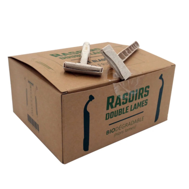 Rasoir Jetable double Lame Biodégradable