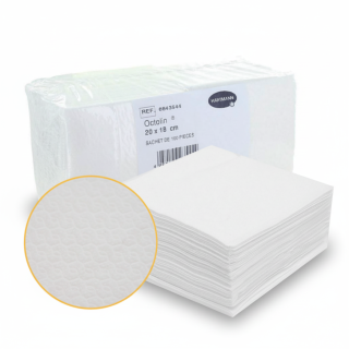 Carrés d'essuyage non tissé d'Octolin par 100 pcs | Hartmann