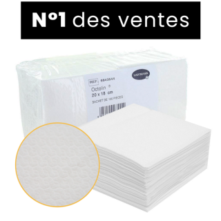 Carrés d'essuyage non tissé d'Octolin par 100 pcs | Hartmann
