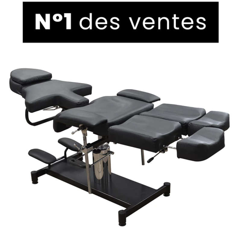 Fauteuil Noir Hydraulique et modulable | Itc