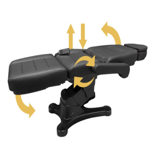 Fauteuil électrique 4 Moteurs Noir | Itc