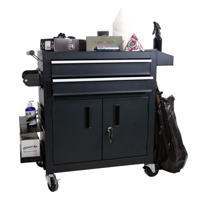 Desserte Tattoo Luxe Edition +  set complet d'accessoires magnétiques | Itc