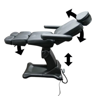 Fauteuil électrique 3 Moteurs Noir