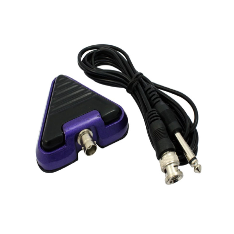 Pédale Tattoo Premium Triangulaire, Connectique Coaxiale | Inovel