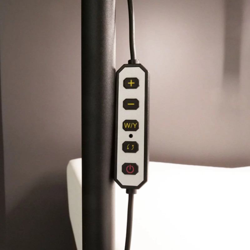 Lampe LED demi cercle 3 teintes