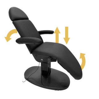 Fauteuil électrique 3 Moteurs Noir | Itc