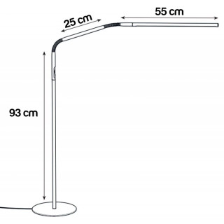 Lamp LED Floor Lamp Slimline 4 | DAYLIGHT