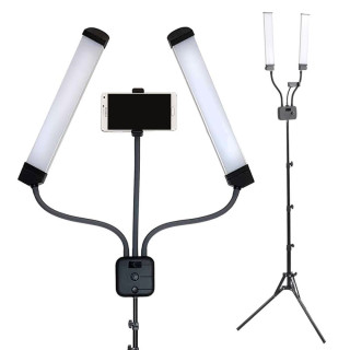 Double Lampe LED sur pied