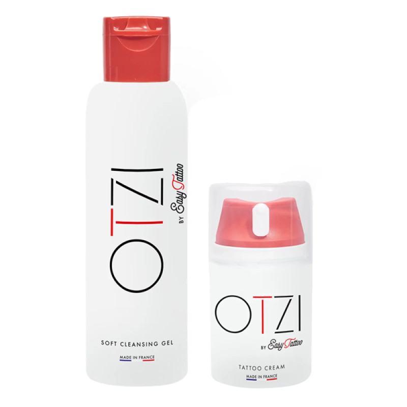 Set de Soin tattoo Crème Tattoo (50 ml) et Gel Nettoyant (125 ml) | Otzi by Easy