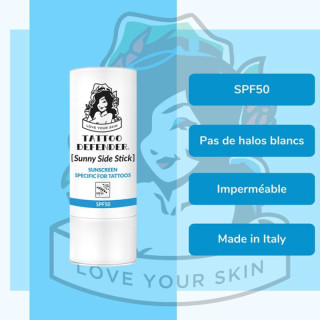 Stick Solaire tattoo Sunny Side | Tattoo Defender