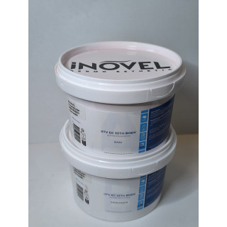Silicone de prise d’empreinte 2 composants : Base + Catalyseur 2X500G