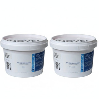 Silicone de prise d’empreinte 2 composants : Base + Catalyseur 2X500G