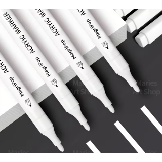 Marqueur Acrylique Blanc pointe 3mm