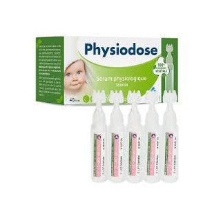 Sérum Physiologique PE végétal 5ml boite 40 doses doses LABORATOIRES GILBERT