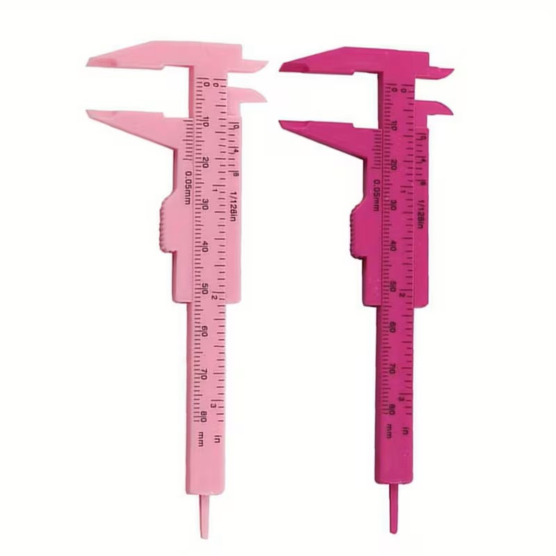 Pied à coulisse plastique 11cm