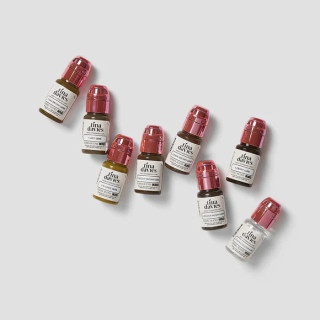 Pigment Sourcils Maquillage Permanent PERMA BLEND Set I love Ink Tina DAVIES 8x14ml