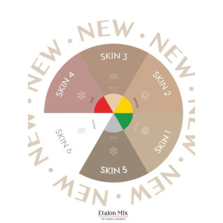 Kit Skin — 6 Pigments Camouflage Etalon Mix| Inovel