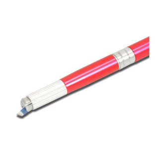 Stylo porte lame Aluminium rouge pour Microblading